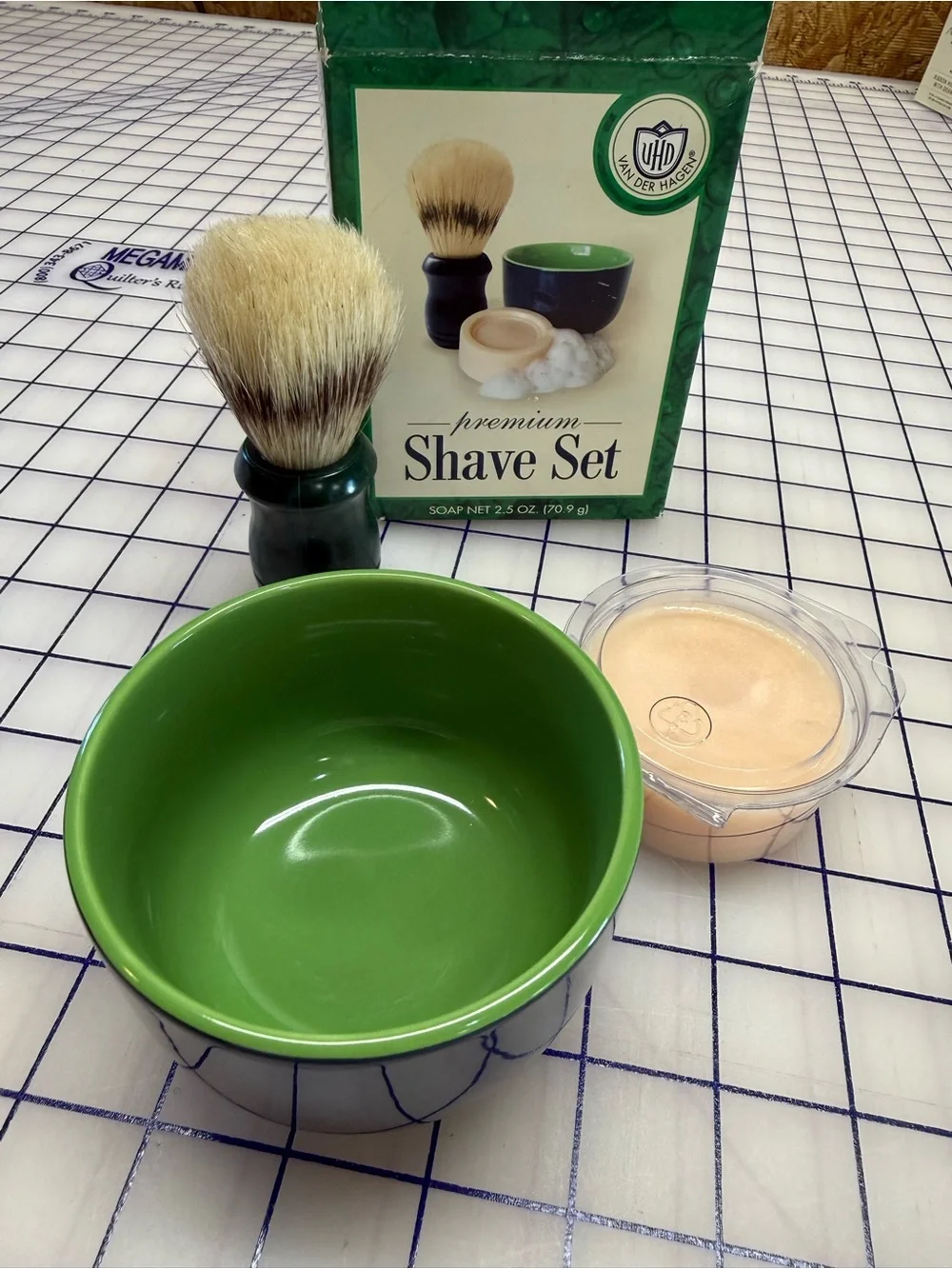 PREMIUM SHAVE SET by Van Der Hagen New